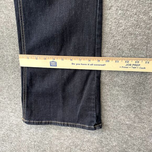LANE BRYANT Jeans Womens 18 Dark Wash Mid Rise Stretch Boot Cut EUC Regular - Picture 13 of 15